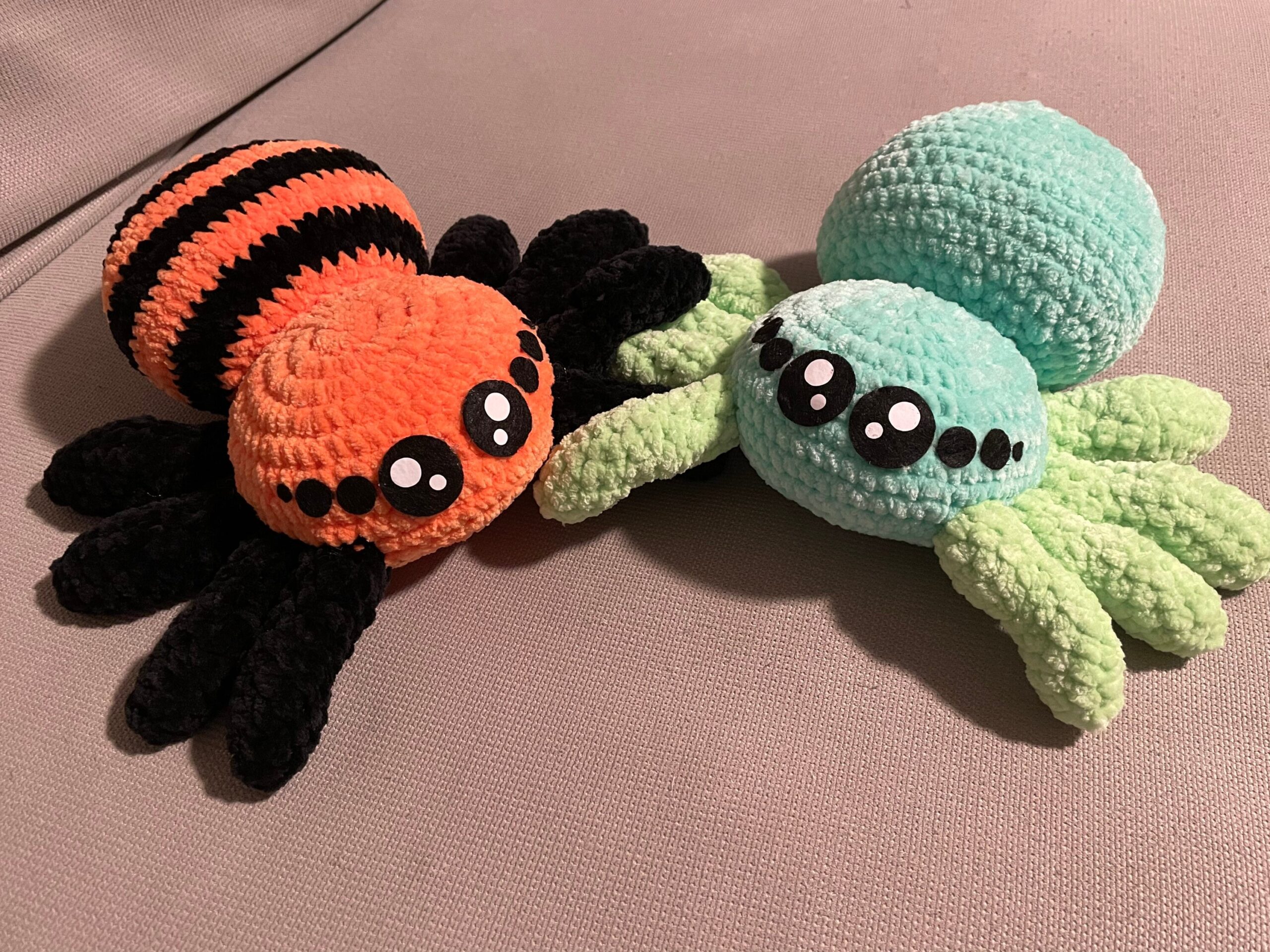 Spider Plushies